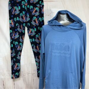 LuLaRoe 2XL Amber with TC leggings